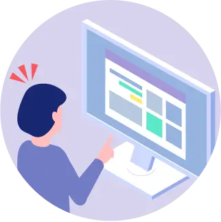 直感的に使いやすいGUI