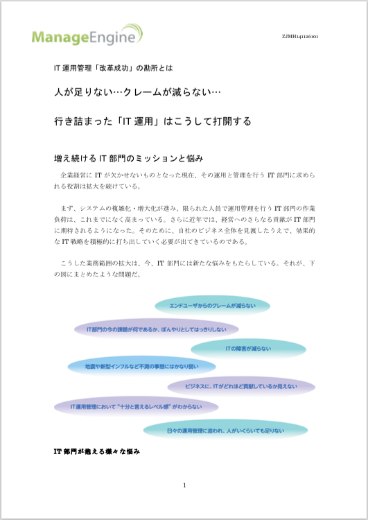 人が足りない…行き詰まった「IT運用」はこうして打開する